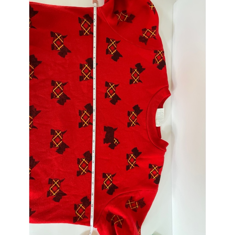 Vintage Scarab Scottie Dog Crewneck Sweatshirt - Picture 5 of 7